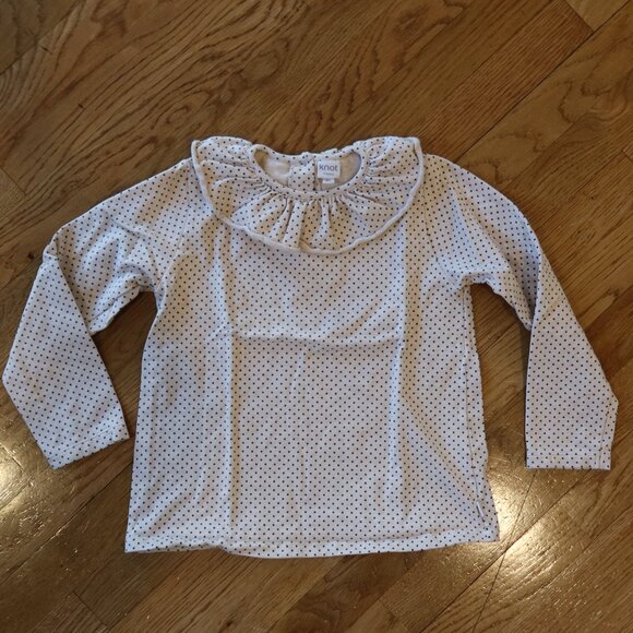 BONPOINT MARNI TOCOTO STELLA girls blouse tops bundle 10 pc size 8 cotton lux - Picture 7 of 11